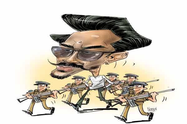 பரிவாரங்களுடன் பறக்கும் ஜீவன் பதிலளிக்க மறுத்து பம்முகிறார்