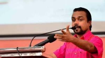 #C V Wigneswaran #Wimal Weerawansa #Parliament