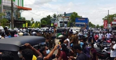 கோட்டாவின் ஆதரவாளர்கள் இன்றும் விரட்டியடிப்பு