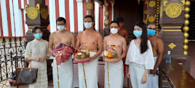 தமிழர் பாரம்பரியத்தை கடைபிடித்த சீன தூதுவர்