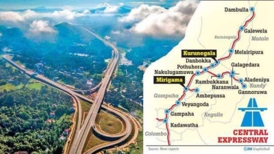 கடவத்தை -மீரிகம மத்திய அதிவேக நெடுஞ்சாலை பணிகள் விரைவில் ஆரம்பம்