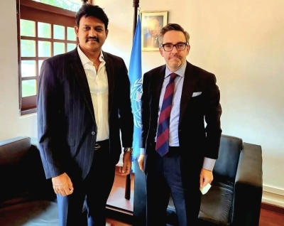 ஐக்கிய நாடுகள் சபையின் வதிவிட ஒருங்கிணைப்பாளருடன் செந்தில் தொண்டமான் சந்திப்பு