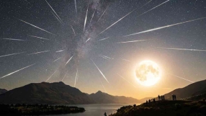 வானில் தோன்றும் விண்கல் மழை