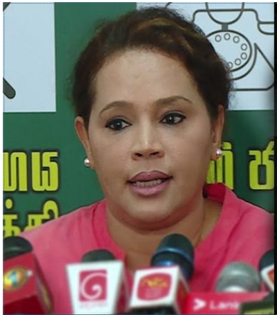 சி.வியை கடிந்தார் டயானா