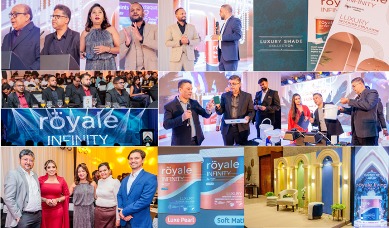 ஏசியன் பெயிண்ட்ஸ் கோஸ்வேயின் ‘Royale INFINITY’இலங்கைச் சந்தையில் அறிமுகம்